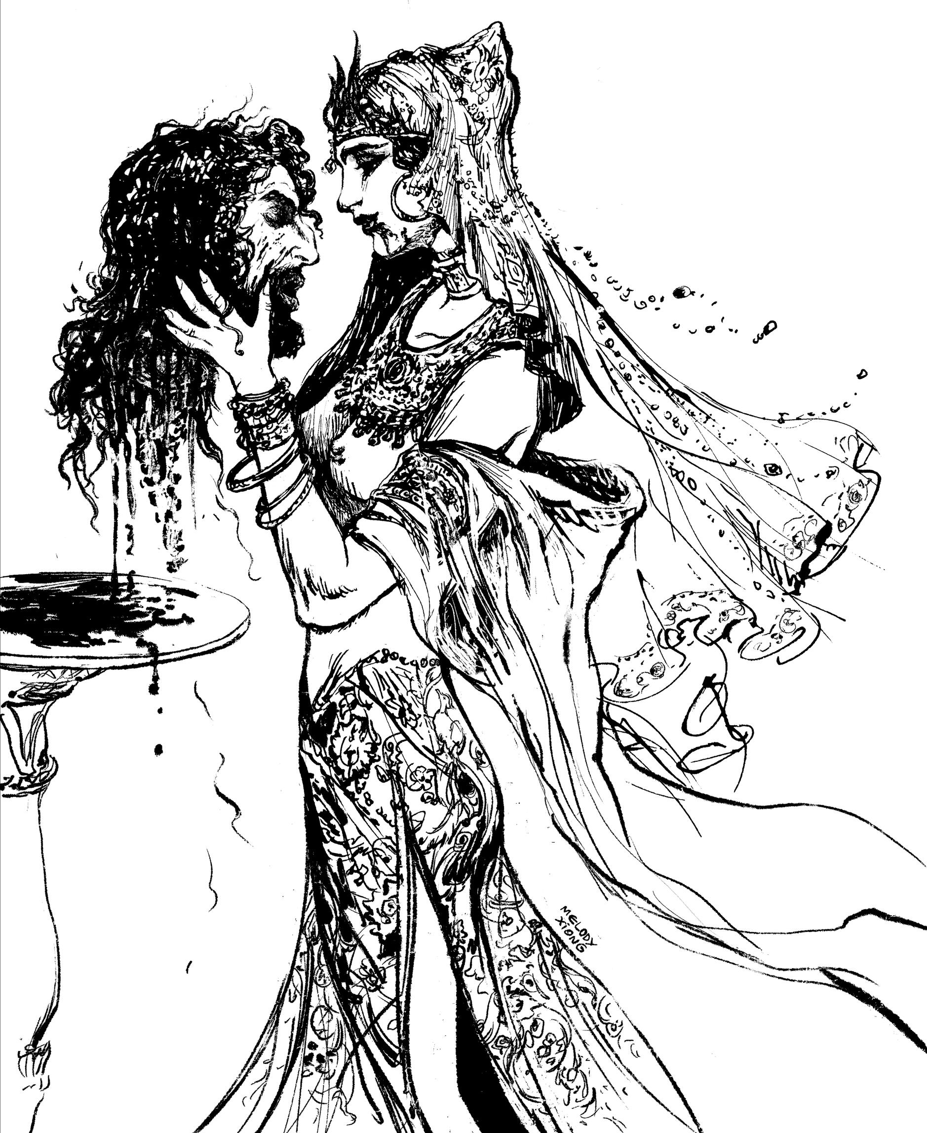 Salome and Jokanaan