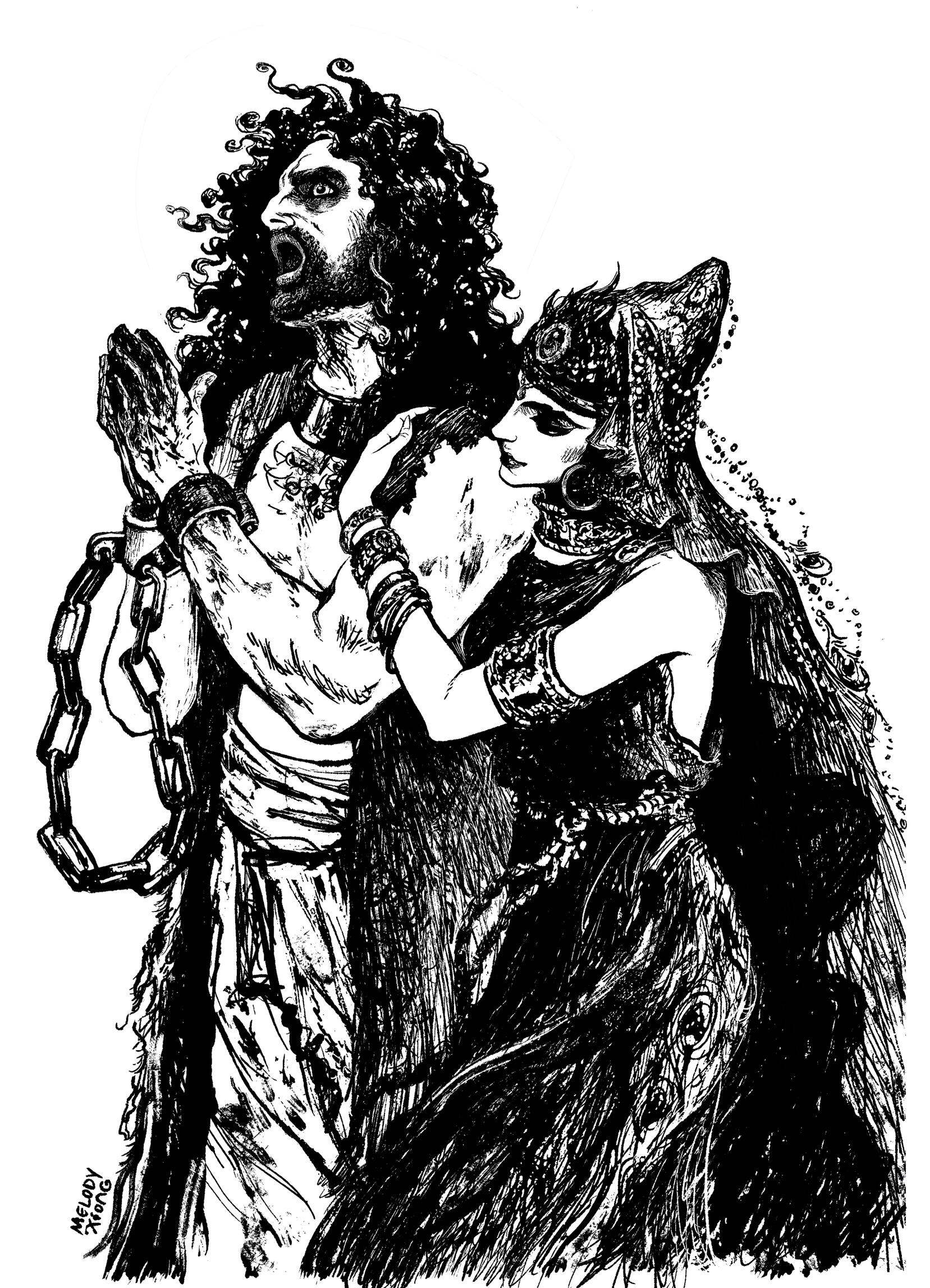 Salome and Jokanaan